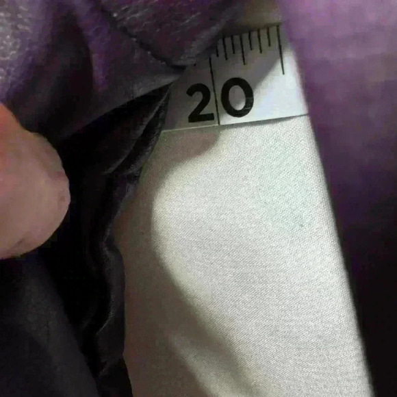 Like New condition, Bagatelle size small, women’s purple vegan leather jacket. - Picture 9 of 13